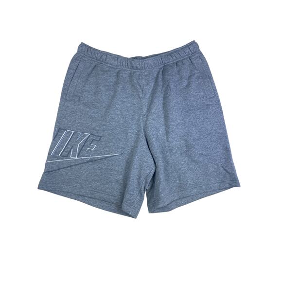 Nike Fleece Shorts | Men’s XXL | Heather Gray Lounge & Gym Shorts | Soft Cotton - Picture 2 of 7